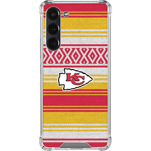NFL Kansas City Chiefs Trailblazer Galaxy S24 FE Clear Case